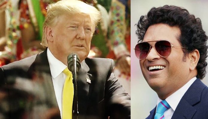 সচিনকে 'সু..চিন' বলে ট্রোল হলেন মার্কিন প্রেসিডেন্ট ট্রাম্প