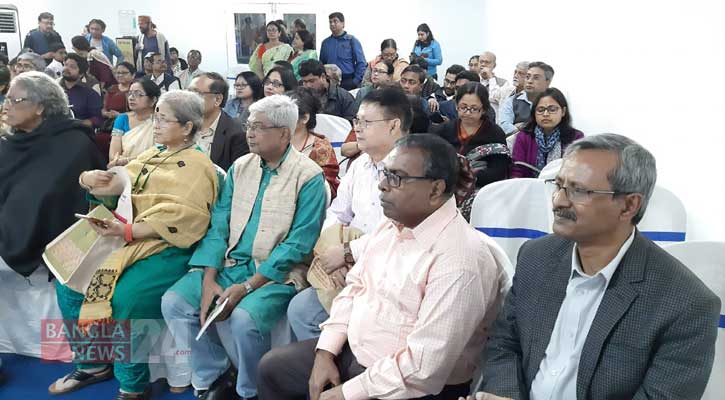 ঐহিকের সম্মাননা অনুষ্ঠান । ছবি: বাংলানিউজ
