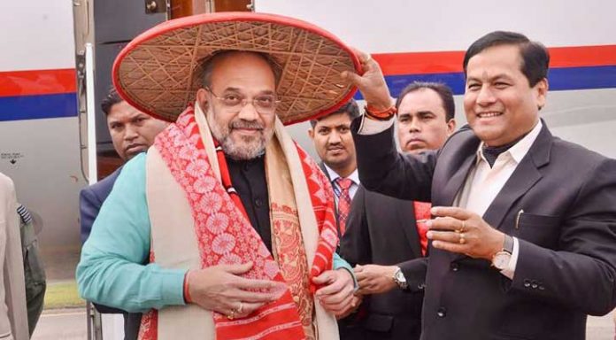 অরুণাচল সফরে অমিত শাহ