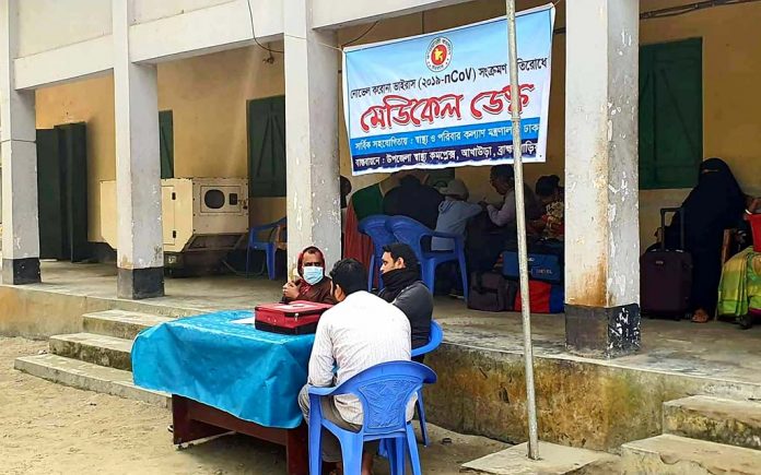 আখাউড়া করোনা